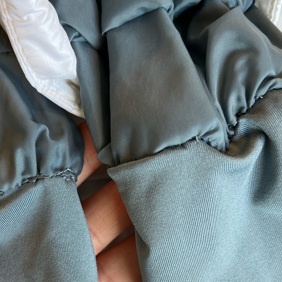 Columbia Mighty Lite III Insulated Windowpane White Jacket Women's Size Small - Picture 8 of 13